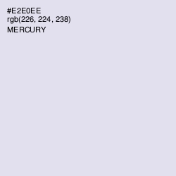 #E2E0EE - Mercury Color Image