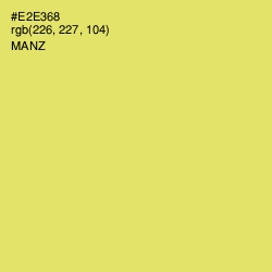 #E2E368 - Manz Color Image