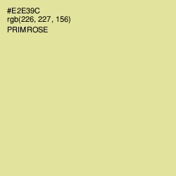 #E2E39C - Primrose Color Image