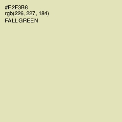 #E2E3B8 - Fall Green Color Image