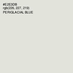 #E2E3DB - Periglacial Blue Color Image