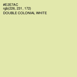 #E2E7AC - Double Colonial White Color Image
