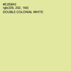 #E2E8A0 - Double Colonial White Color Image