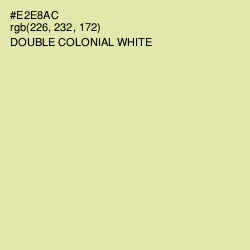 #E2E8AC - Double Colonial White Color Image