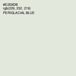 #E2E8DB - Periglacial Blue Color Image