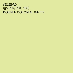 #E2E9A0 - Double Colonial White Color Image