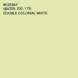 #E2E9AF - Double Colonial White Color Image
