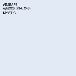 #E2EAF6 - Mystic Color Image