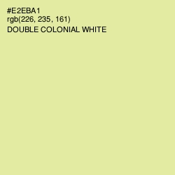 #E2EBA1 - Double Colonial White Color Image