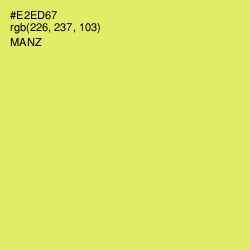 #E2ED67 - Manz Color Image
