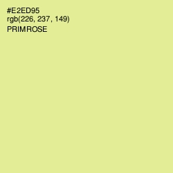 #E2ED95 - Primrose Color Image