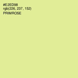 #E2ED98 - Primrose Color Image