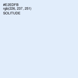 #E2EDFB - Solitude Color Image