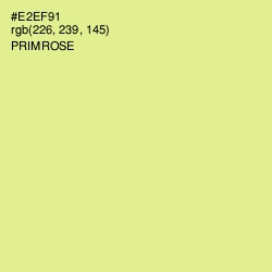 #E2EF91 - Primrose Color Image