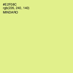 #E2F08C - Mindaro Color Image