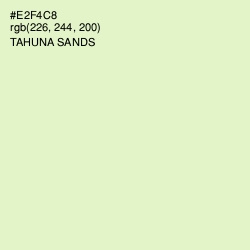 #E2F4C8 - Tahuna Sands Color Image