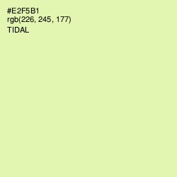 #E2F5B1 - Tidal Color Image