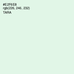 #E2F6E8 - Tara Color Image