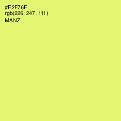 #E2F76F - Manz Color Image