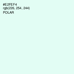 #E2FEF4 - Polar Color Image