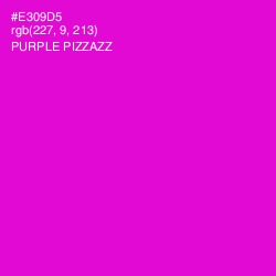 #E309D5 - Purple Pizzazz Color Image