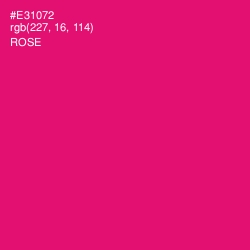 #E31072 - Rose Color Image