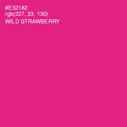 #E32182 - Wild Strawberry Color Image