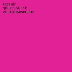 #E32197 - Wild Strawberry Color Image