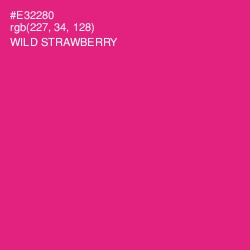 #E32280 - Wild Strawberry Color Image