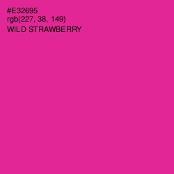 #E32695 - Wild Strawberry Color Image