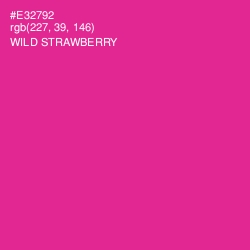 #E32792 - Wild Strawberry Color Image