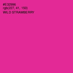 #E32996 - Wild Strawberry Color Image