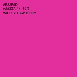 #E32F9D - Wild Strawberry Color Image