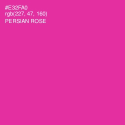 #E32FA0 - Persian Rose Color Image