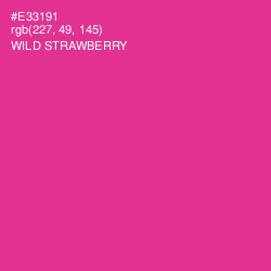 #E33191 - Wild Strawberry Color Image