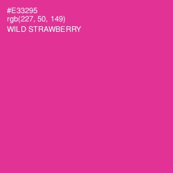 #E33295 - Wild Strawberry Color Image