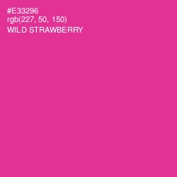 #E33296 - Wild Strawberry Color Image