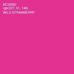 #E33392 - Wild Strawberry Color Image