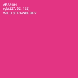 #E33484 - Wild Strawberry Color Image