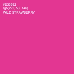 #E33592 - Wild Strawberry Color Image
