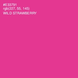 #E33791 - Wild Strawberry Color Image