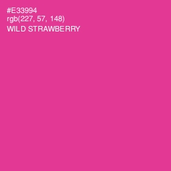 #E33994 - Wild Strawberry Color Image