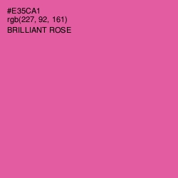 #E35CA1 - Brilliant Rose Color Image
