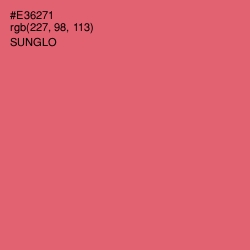 #E36271 - Sunglo Color Image
