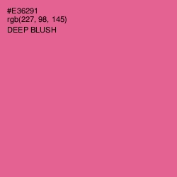 #E36291 - Deep Blush Color Image