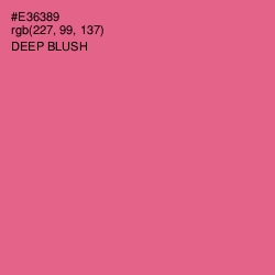 #E36389 - Deep Blush Color Image