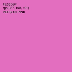 #E36DBF - Persian Pink Color Image