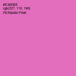 #E36EBE - Persian Pink Color Image