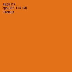 #E37117 - Tango Color Image