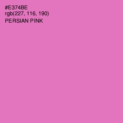#E374BE - Persian Pink Color Image
